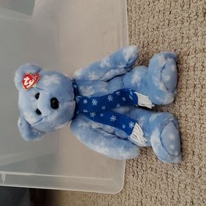 TY Beanie Buddy - 1999 HOLIDAY TEDDY (14 inch)